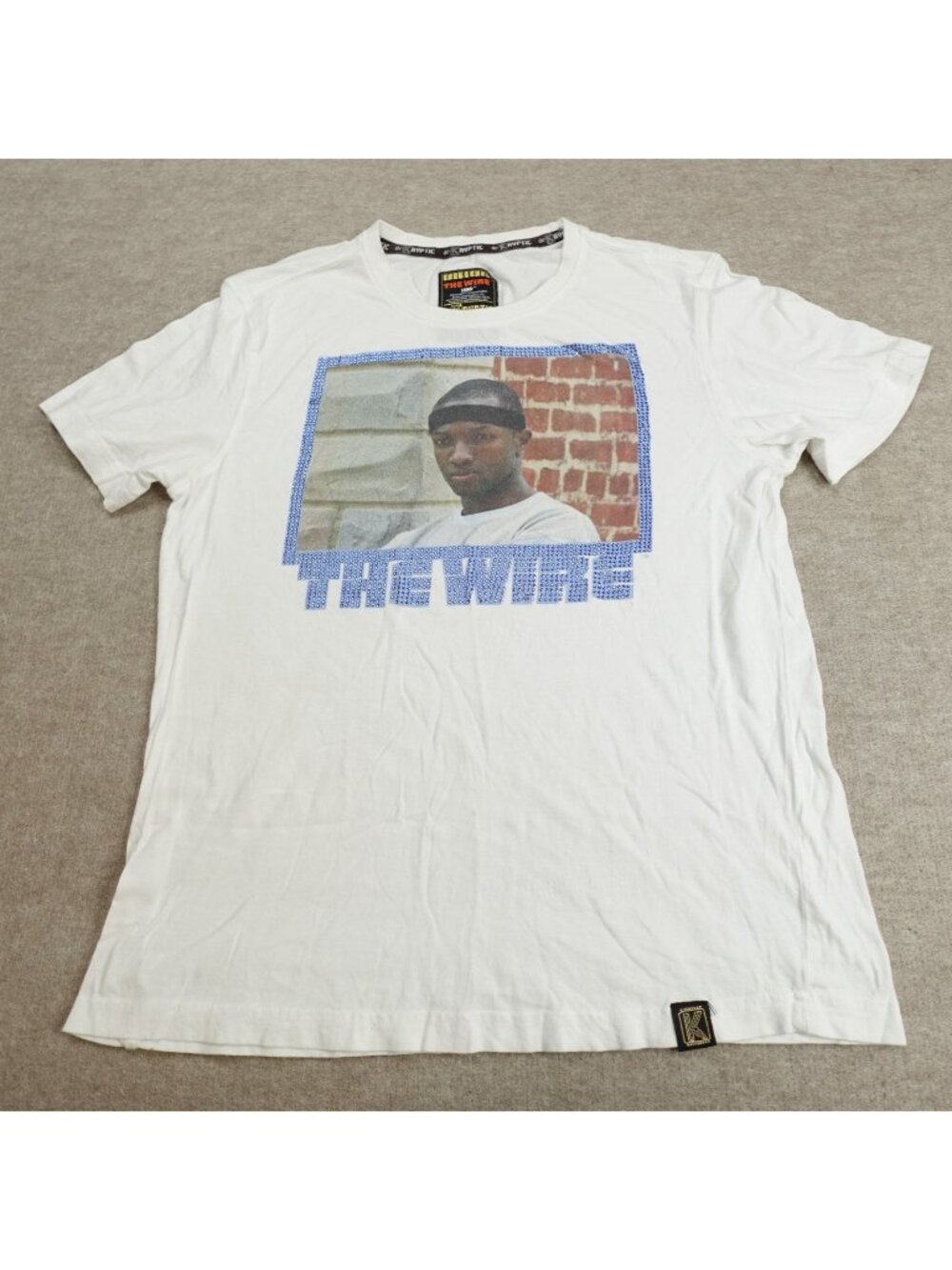 HBO The Wire Shirt Medium White Marlo Stanfield De Kryptic